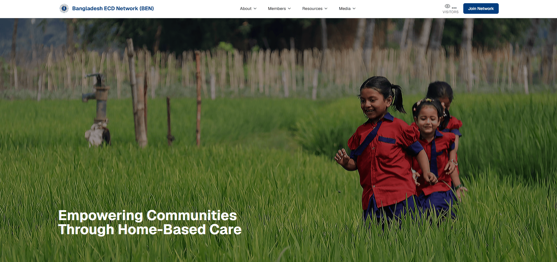 Website for Bangladesh ECD Network(BEN)
